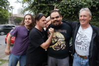 Bruno Sá, Doogie White, Rodrigo Scelza (AWO Productions & Nick Simper