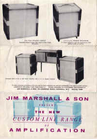 Apparently this is an extremely rare flyer for an early Jim Marshall product. Even Marshall's don't have a copy of this!!