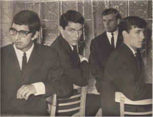L to R: Roger Truth, Buddy Britten, Unknown, Nick Simper
